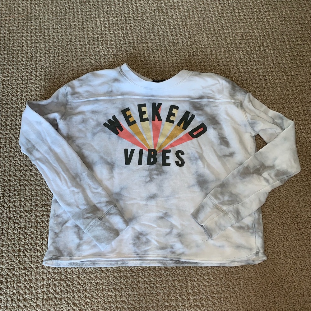 Long sleeve crop top